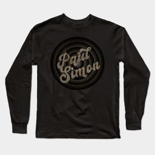 Paul Simon - Vintage Aesthentic Long Sleeve T-Shirt